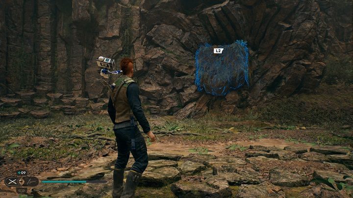 To reach the last Treasure, you'll need to do some climbing - Jedi Survivor: Basalt Rift - list of secrets - Koboh - Star Wars Jedi Survivor guide