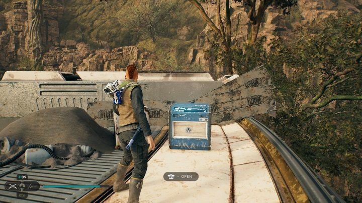 Next to the previous collectible is a climbable grate - Jedi Survivor: Forest Array - list of secrets - Koboh - Star Wars Jedi Survivor guide