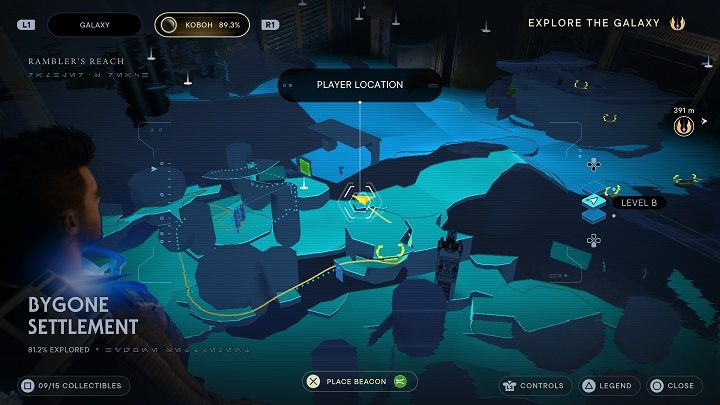 When you climb to the top, you will encounter a group of opponents - Jedi Survivor: Bygone Settlement - list of secrets - Koboh - Star Wars Jedi Survivor guide