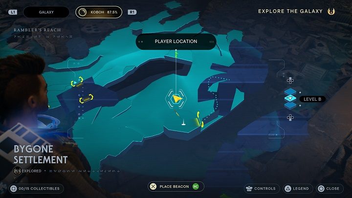 Return to the meditation point - Jedi Survivor: Bygone Settlement - list of secrets - Koboh - Star Wars Jedi Survivor guide