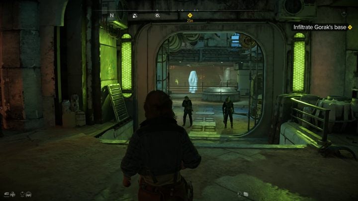 Follow the mission marker until you reach the edge of the Pyke territory - Star Wars Outlaws: Underworld - walkthrough - Toshara - Star Wars Outlaws Guide