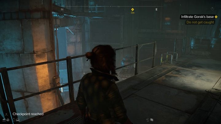 After climbing and breaking the lock to one of the smaller rooms, you will finally reach a room with two turbolifts - Star Wars Outlaws: Underworld - walkthrough - Toshara - Star Wars Outlaws Guide