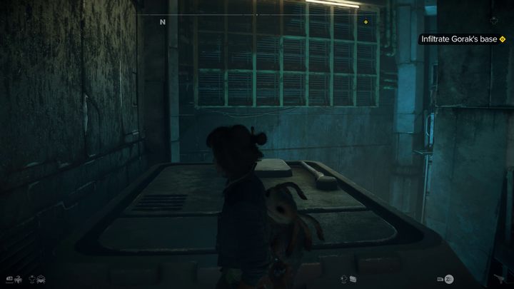 Use Nix's help to activate the second elevator button, which is out of your reach - Star Wars Outlaws: Underworld - walkthrough - Toshara - Star Wars Outlaws Guide