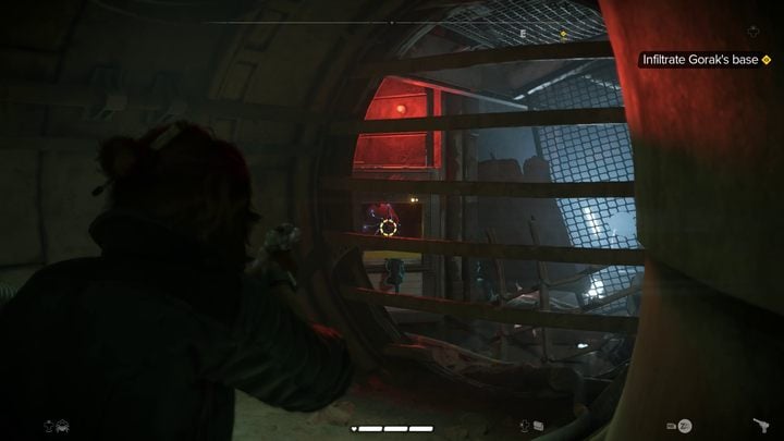 Enter the wide ventilation shaft - Star Wars Outlaws: Underworld - walkthrough - Toshara - Star Wars Outlaws Guide