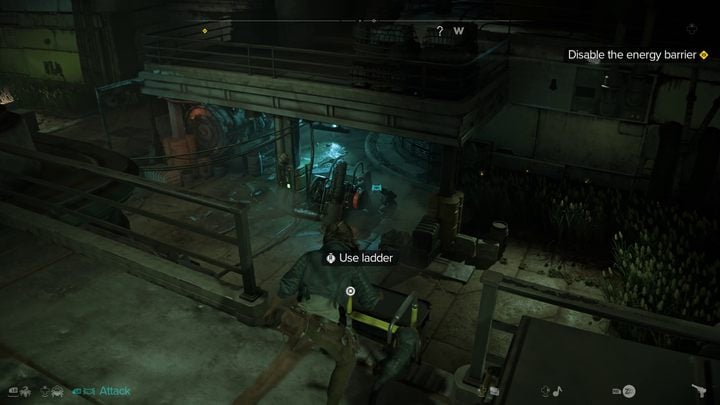 To get inside the fortress, you will need to deactivate the energy barrier at the door - Star Wars Outlaws: Underworld - walkthrough - Toshara - Star Wars Outlaws Guide