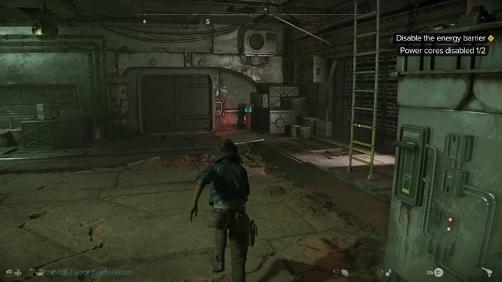 To avoid detection you can use Nix, who can deactivate the power system for you - Star Wars Outlaws: Underworld - walkthrough - Toshara - Star Wars Outlaws Guide