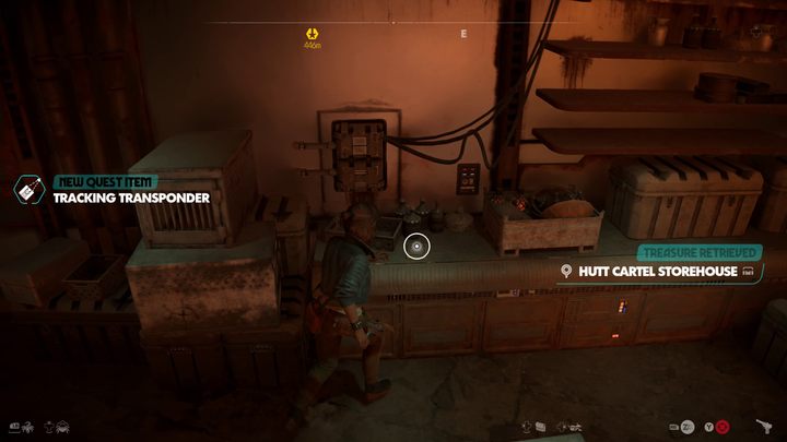 Collect all the treasures you need from inside the building, then return to Jaunta's Hope (you can fast travel there) - Star Wars Outlaws: New Tricks - walkthrough - Toshara - Star Wars Outlaws Guide