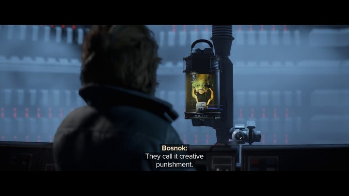 Go to the computer room - Star Wars Outlaws: False Flag - walkthrough - Toshara - Star Wars Outlaws Guide