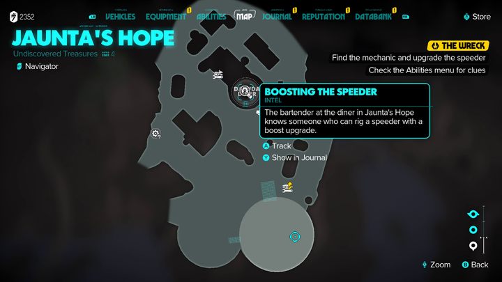 1 - Star Wars Outlaws: The Mechanic - walkthrough - Toshara - Star Wars Outlaws Guide