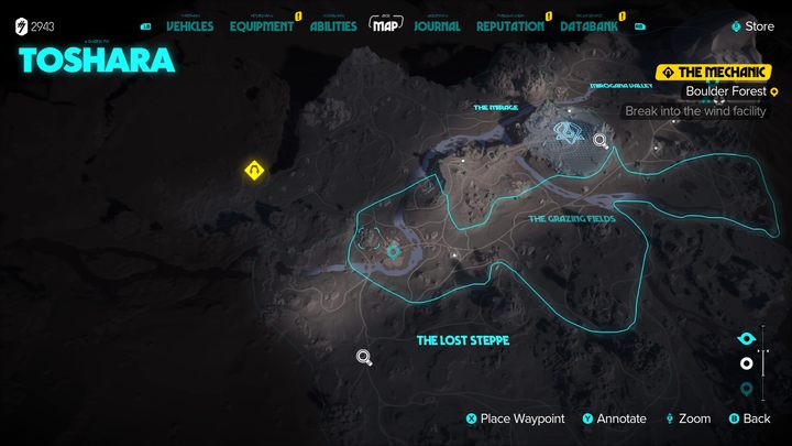 5 - Star Wars Outlaws: The Mechanic - walkthrough - Toshara - Star Wars Outlaws Guide