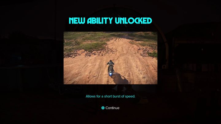 After a short cut-scene, Selo will install a new feature to your speeder that will give you a temporary speed boost - Star Wars Outlaws: The Mechanic - walkthrough - Toshara - Star Wars Outlaws Guide