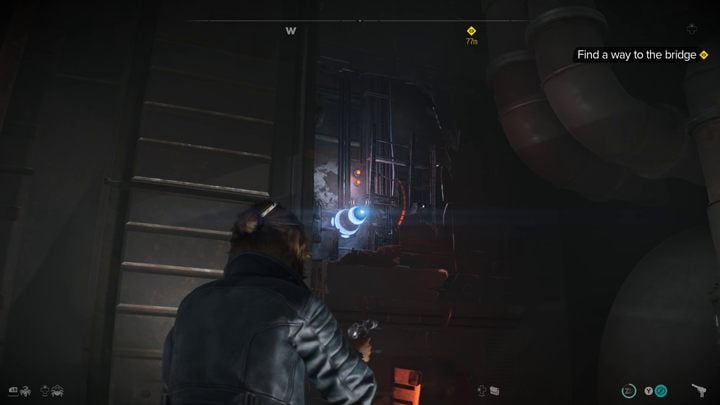 Follow the quest marker to the bridge - Star Wars Outlaws: The Wreck - walkthrough - Toshara - Star Wars Outlaws Guide