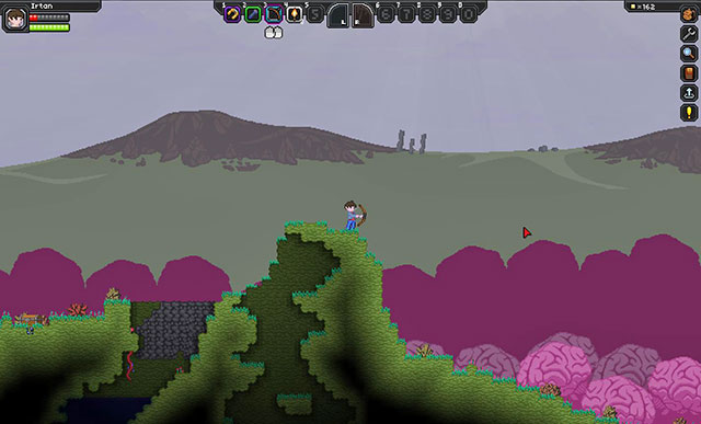 The archer taking his position - Day 2 - Survival Guide - Starbound - Beta - Game Guide and Walkthrough