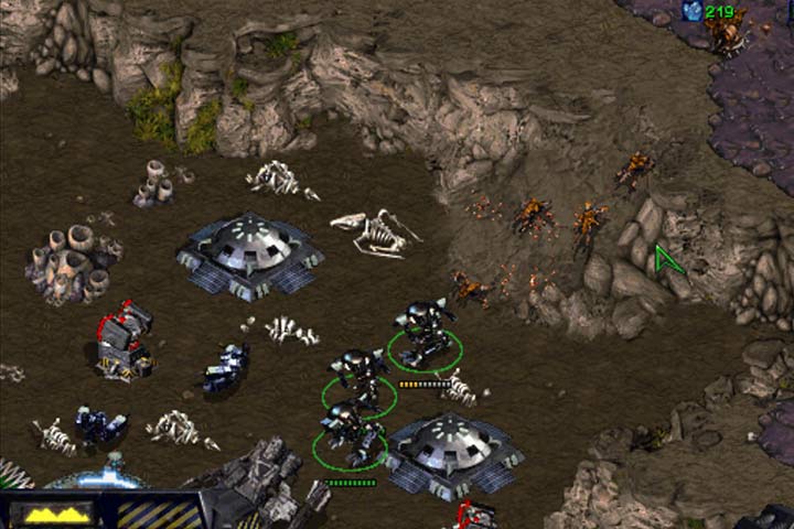 Fortify the crash site with Turrets and repair damaged Bunkers and mechs. - Mission 6 - Norad II | Terran | Campaign Walkthrough - Terrans - StarCraft: Remastered Game Guide