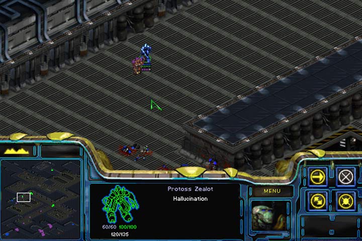 The easiest way to get rid of Infected Terrans is to use the illusion of your troops. - Mission 6 - Into the Darkness | Protoss | Campaign Walkthrough - Protoss - StarCraft: Remastered Game Guide