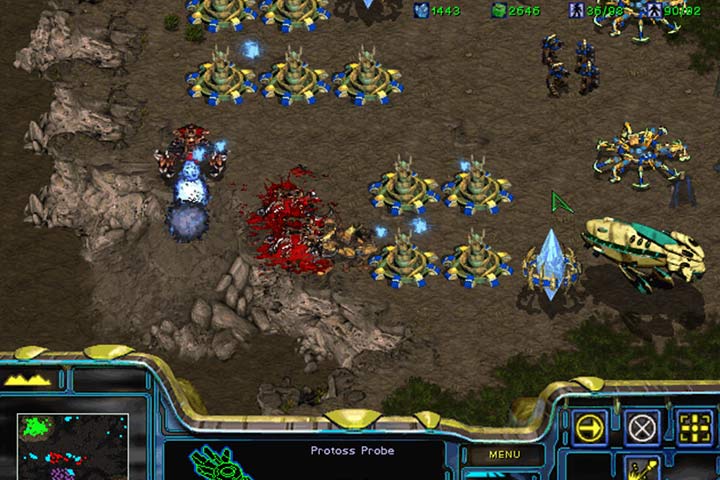 Strong defenses are the most important factor here - Mission 10 - Eye of the Storm | Protoss | Campaign Walkthrough - Protoss - StarCraft: Remastered Game Guide