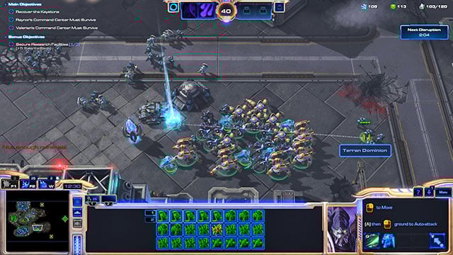 Every time you clean the enemy outposts ([3-6], your allies will start building their defense positions there - Mission 8 - Brothers in Arms - Campaign - Legacy of the Void - StarCraft II: Legacy of the Void - Game Guide and Walkthrough