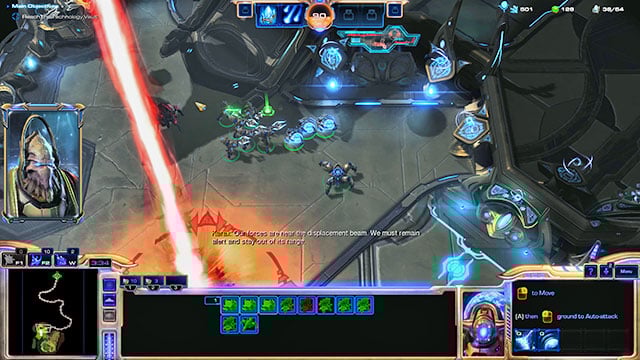 You start in the southern part of the map - Mission 6 - Forbidden Weapon - Campaign - Legacy of the Void - StarCraft II: Legacy of the Void - Game Guide and Walkthrough