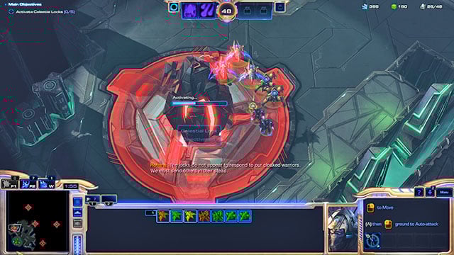 The mission doesnt have any time limit, so start with calmly improving your base - Mission 9 - Temple of Unification - Campaign - Legacy of the Void - StarCraft II: Legacy of the Void - Game Guide and Walkthrough