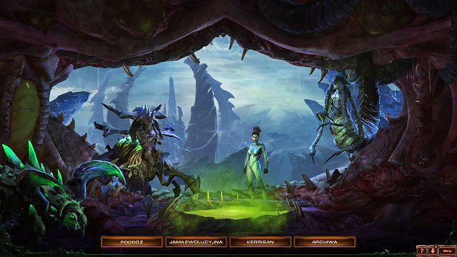 Like in Wings of Liberty, also in Heart of the Swarm you will be able to access your base from which to explore the area - Basic information - StarCraft II: Heart of the Swarm - Game Guide and Walkthrough