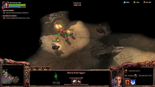 On your way to [A] you will encounter minor Dominium forces - Rendez-vous - Umoji missions - StarCraft II: Heart of the Swarm - Game Guide and Walkthrough