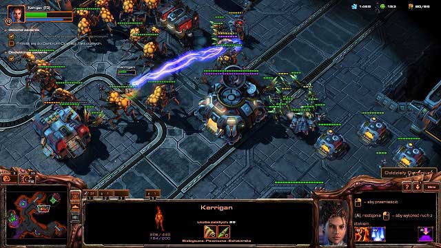 You should create at least, 15-20 aberrations and around 30 zerglings; also several swarm queens will come in handy as an anti-aircraft defense - Old Soldiers - Char missions - StarCraft II: Heart of the Swarm - Game Guide and Walkthrough