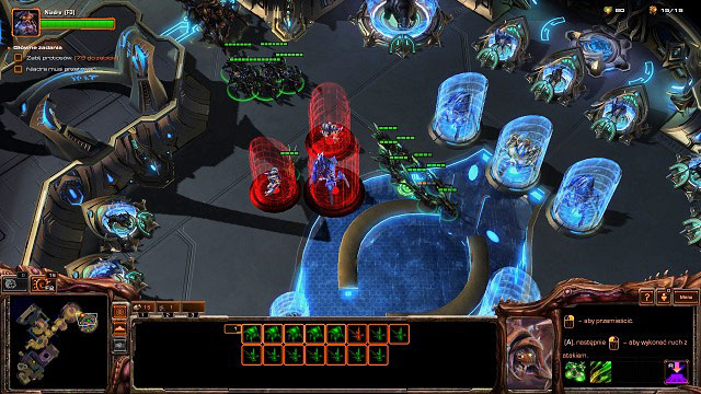 In the next room [11], you will run into several zealots and animals that can be turned into biomatter - Enemy Within - Kaldir missions - StarCraft II: Heart of the Swarm - Game Guide and Walkthrough