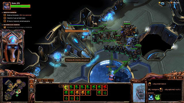 In [14] there are Protos forces killing animals - Enemy Within - Kaldir missions - StarCraft II: Heart of the Swarm - Game Guide and Walkthrough