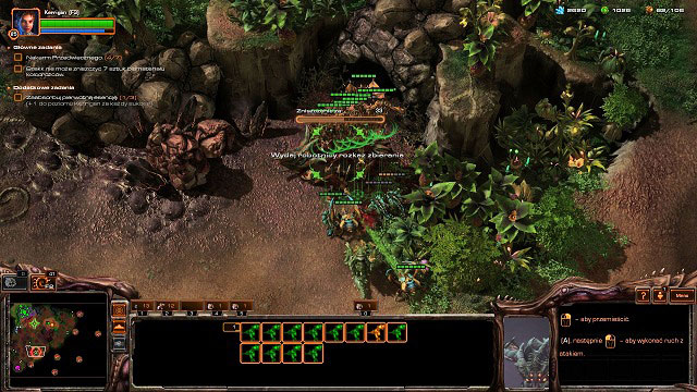 You will receive the whereabouts of further Quilgor [A] - Waking the Ancient - Zerus missions - StarCraft II: Heart of the Swarm - Game Guide and Walkthrough