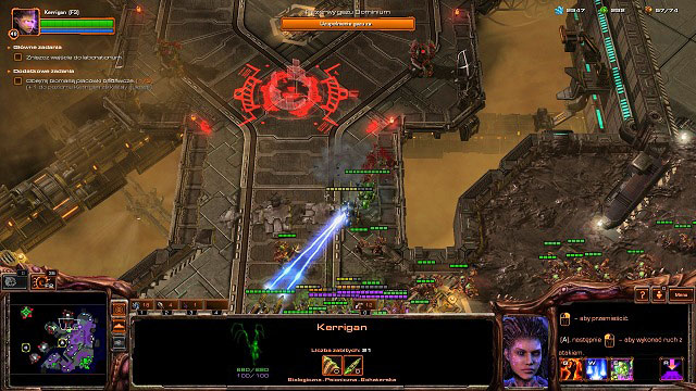 Another garrison that you should take over is located to the north of the second Terran base [7] - Infested - Skygeirr Missions - StarCraft II: Heart of the Swarm - Game Guide and Walkthrough