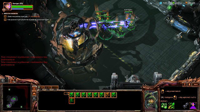 Your next target is [2] - Hand of Darkness - Skygeirr Missions - StarCraft II: Heart of the Swarm - Game Guide and Walkthrough