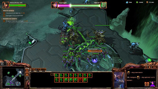 As soon as you are ready, you can set out for the next xel' naga temple [3] - Phantoms of the Void - Skygeirr Missions - StarCraft II: Heart of the Swarm - Game Guide and Walkthrough