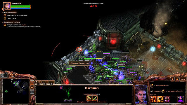 There's of course a race with time involved here - Conviction - Space missions - StarCraft II: Heart of the Swarm - Game Guide and Walkthrough