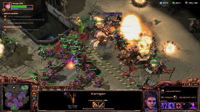 The bile launchers will destroy the orbital cannon - Planetfall - The finale - StarCraft II: Heart of the Swarm - Game Guide and Walkthrough