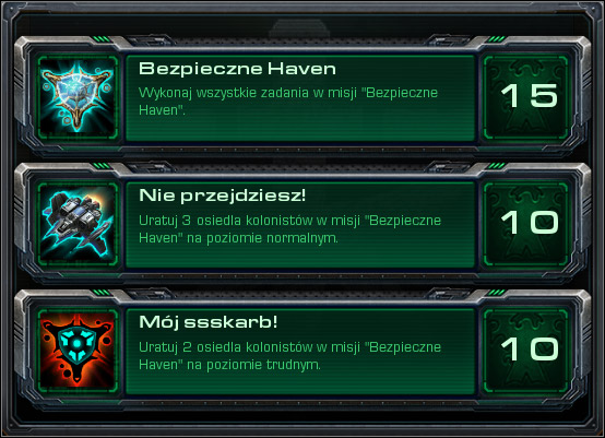 Safe Haven - Safe Haven (Achievements) - Campaign - Colonist missions - StarCraft II: Wings of Liberty - Game Guide and Walkthrough