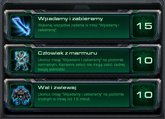 Smash and Grab - Smash and Grab (Achievements) - Campaign - Artifact missions - StarCraft II: Wings of Liberty - Game Guide and Walkthrough