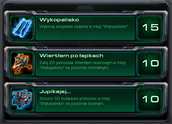 The Dig - The Dig (Achievements) - Campaign - Artifact missions - StarCraft II: Wings of Liberty - Game Guide and Walkthrough