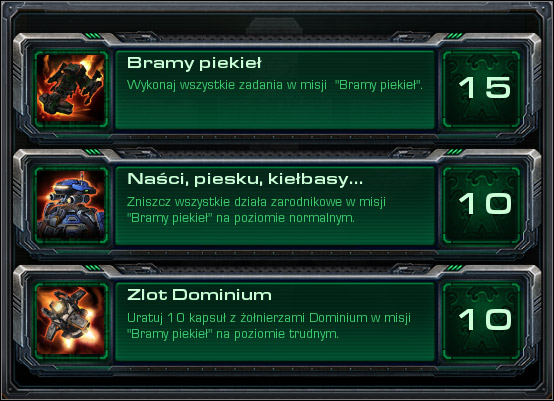 Gates of Hell - Gates of Hell (Achievements) - Campaign - Final missions - StarCraft II: Wings of Liberty - Game Guide and Walkthrough