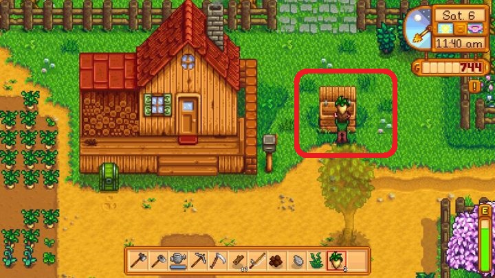 Throw into the bin everything that you find useless - An ideal first day in Stardew Valley | Quick start - Quick start - Stardew Valley Game Guide