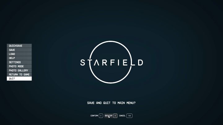 2 - Starfield: How to save the game? - Starfield: Quests and campaign - Starfield Guide