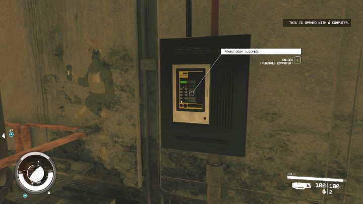 1 - Starfield: How to open Panel Door in the Well? - Starfield: Quests and campaign - Starfield Guide