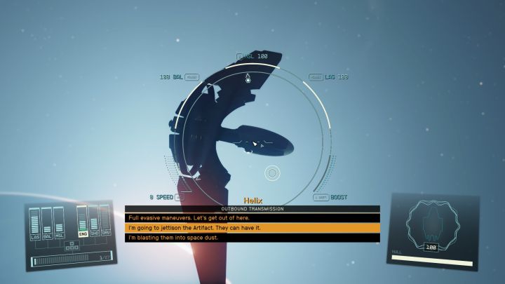 There are 3 main variants of how this encounter is going to play out: The first two don' - Starfield: Starborn - walkthrough - Starfield: Main missions - Starfield Guide