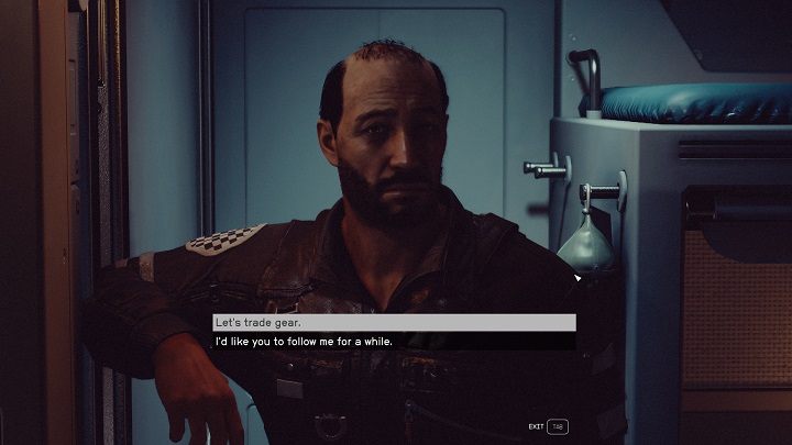 Rafael has skills related to outpost management and engineering, and it is worth using him there - Starfield: Best companion - Starfield: Basics - Starfield Guide