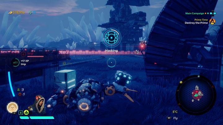 Once the hacking process is over, you will acquire Regen Booster I - Ruins on Sonatus planet in Starlink Battle for Atlas - Sonatus - Starlink Battle for Atlas Guide