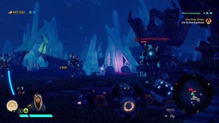 In the chest located here you can find Tank Core I - Ruins on Sonatus planet in Starlink Battle for Atlas - Sonatus - Starlink Battle for Atlas Guide