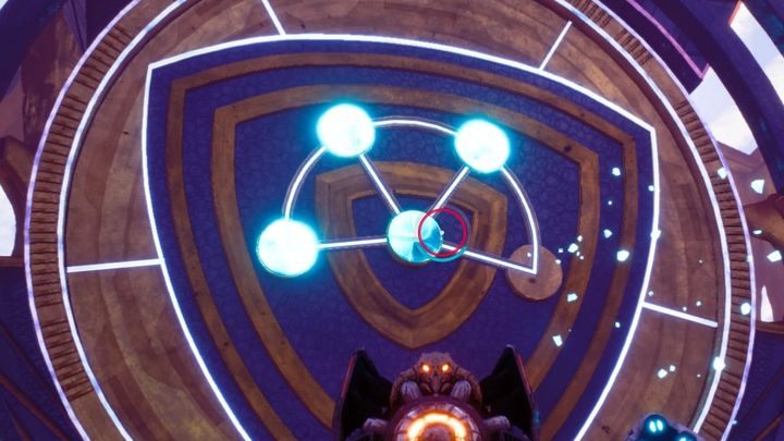 Opening Hortus Cultivator will require you to shoot at the specific symbols, appearing on the upper ring, with a weapon that deals cold damage - Warden Spires on Vylus planet in Starlink Battle for Atlas - Vylus - Starlink Battle for Atlas Guide