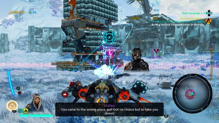 Once the hacking process is over, you will receive XP Booster II - Ruins on Tundria planet in Starlink Battle for Atlas - Tundria - Starlink Battle for Atlas Guide