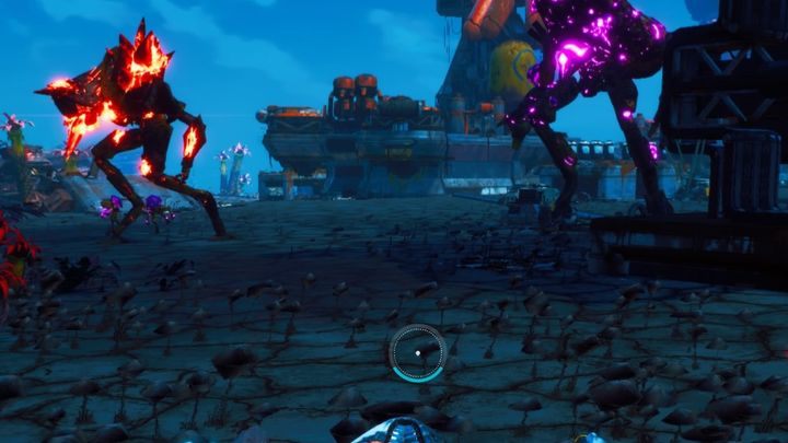 A shelter can be found here - Ruins on Ashar planet in Starlink Battle for Atlas - Ashar - Starlink Battle for Atlas Guide