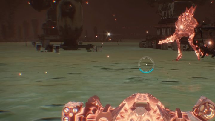 Once the encounter here is over, you will be able to open the chest containing Cold Ammo II - Ruins on Ashar planet in Starlink Battle for Atlas - Ashar - Starlink Battle for Atlas Guide