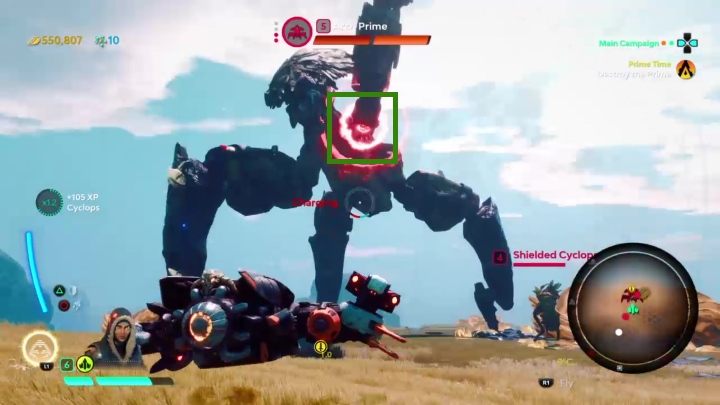 If you inflict enough damage, it will stop the attack and reveal the core - How to defeat the First One in Starlink Battle for Atlas? - FAQ - Starlink Battle for Atlas Guide